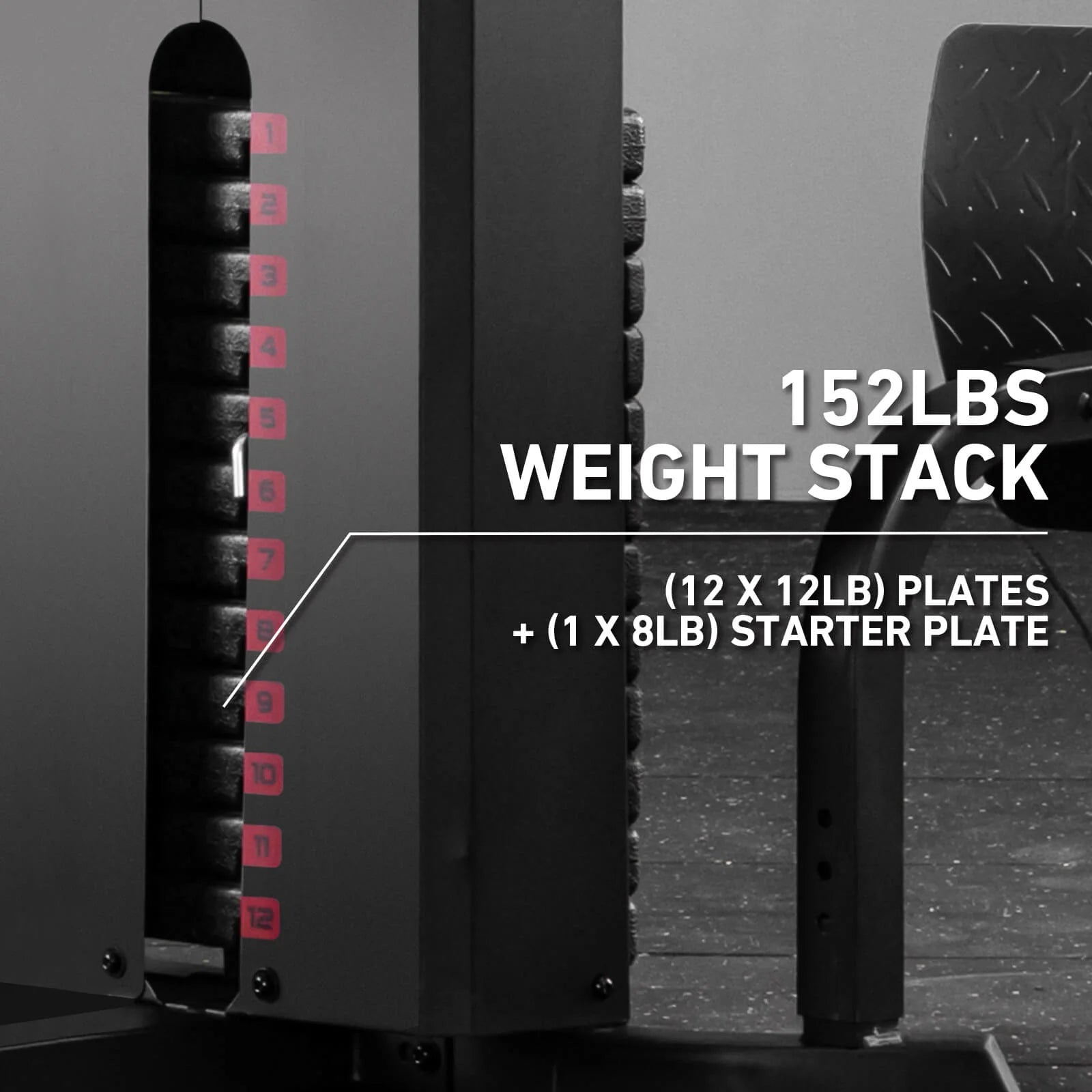 Multi Gym Station with Weight Stack HGS